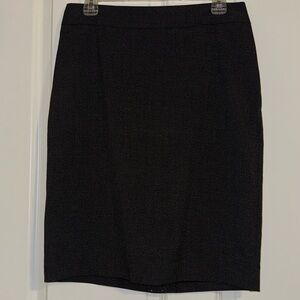 Ann Taylor Classic Black Pencil Skirt